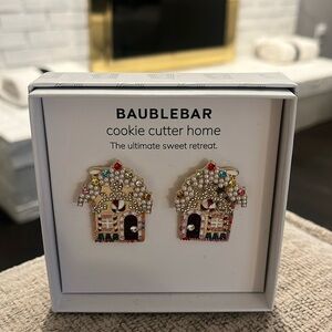 BaubleBar Gingerbread House Earrings - Multicolor